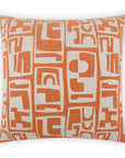 D.V. Kap Toro Light Red Throw Pillow With Insert