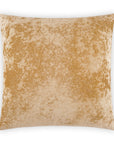 D.V. Kap Riverdale Gold Brown Throw Pillow With Insert