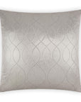 D.V. Kap Elation Sterling Grey Throw Pillow With Insert