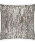 D.V. Kap Lynn Grey Throw Pillow With Insert