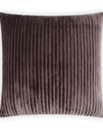 D.V. Kap Hayworth Mauve Coffee Brown Throw Pillow With Insert