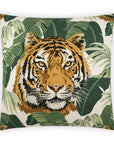 D.V. Kap Tiger King Green Throw Pillow With Insert