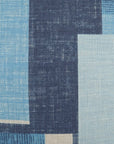 D.V. Kap Duplex Blue Throw Pillow With Insert