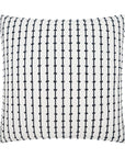 D.V. Kap Topsy Domino White Throw Pillow With Insert