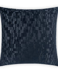 D.V. Kap Sector Navy Blue Throw Pillow With Insert