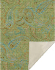 Paisley Aloe Washable Indoor-Outdoor Rug