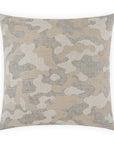 D.V. Kap Waxman Brown Throw Pillow With Insert