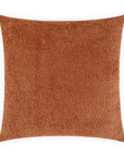 D.V. Kap Snuggle Rust Brown Throw Pillow With Insert