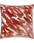 D.V. Kap Spoken Coral Throw Pillow With Insert