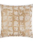 D.V. Kap Tristan Brown Throw Pillow With Insert