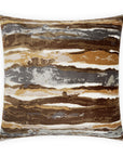 D.V. Kap Ecco Alchemy Brown Throw Pillow With Insert