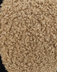 D.V. Kap Poodle Ball II Jet Black Throw Pillow With Insert