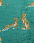 D.V. Kap Little Iris Teal Throw Pillow