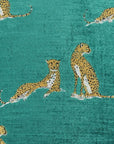 D.V. Kap Little Iris Teal Throw Pillow