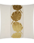 D.V. Kap Palm Leaf Handcrafted Throw Pillow