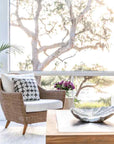 Lloyd Flanders Tobago Hyacinth Outdoor Lounge Chair