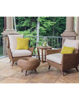 Lloyd Flanders Tobago Hyacinth Outdoor Ottoman