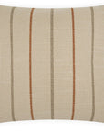D.V. Kap Greenwich Handcrafted Striped Throw Pillow