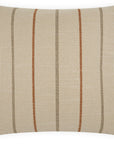D.V. Kap Greenwich Handcrafted Striped Throw Pillow