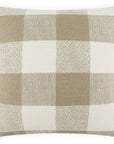D.V. Kap Checked Out Removable Cover Throw Pillow