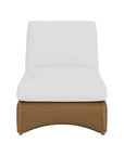 Lloyd Flanders Loom Wicker Outdoor Chaise