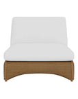 Lloyd Flanders Loom Wicker Double Outdoor Chaise