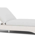 Lloyd Flanders Loom Wicker Double Outdoor Chaise