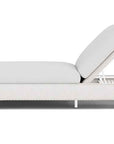 Lloyd Flanders Loom Wicker Double Outdoor Chaise