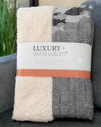 Nautical Grey Washable Indoor-Outdoor Rug