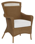 Loom Wicker Outdoor Dining Armchair