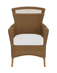 Loom Wicker Outdoor Dining Armchair