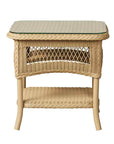 Loom Wicker Square Outdoor End Table