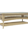 Loom Rectangular Outdoor Cocktail Table