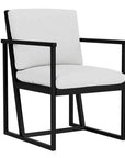 Lloyd Flanders Summit Aluminum Frame Outdoor Dining Armchair