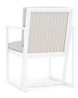 Lloyd Flanders Summit Aluminum Frame Outdoor Dining Armchair