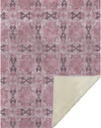 Panel Pink Washable Indoor-Outdoor Rug