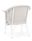 Lloyd Flanders Loom Handcrafted Outdoor Dining Armchair