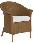 Lloyd Flanders Loom Handmade Outdoor Dining Armchair