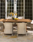 Lloyd Flanders Loom Handmade Outdoor Dining Armchair