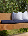 Lloyd Flanders Loom Three Seater Outdoor Sofa Swing