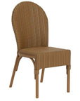 Lloyd Flanders Loom Wicker Outdoor Bistro Chair