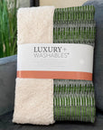 Hushed Green Washable Indoor-Outdoor Rug