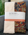 Oriental Paprika Washable Indoor-Outdoor Rug