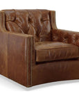 90 Green Leather Couch Henry Grain Leather - LOOMLAN - Uptown Sebastian - Sofas & Loveseats