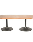 Castelle Tulip Aluminum Outdoor Oval Dining Table