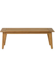 Lloyd Flanders Alpine Teak Wooden Outdoor Cocktail Table