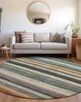 Addison Rugs Elyn Brown Washable Indoor-Outdoor Rug
