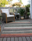 Addison Rugs Elyn Blue Washable Indoor-Outdoor Rug