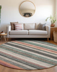 Addison Rugs Elyn Blue Washable Indoor-Outdoor Rug