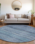 Addison Rugs Faerain Blue Washable Indoor-Outdoor Rug